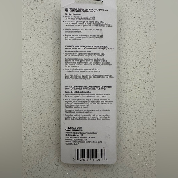✨New✨ Tru-Flate Low Pressure Tire Gauge - Picture 2 of 2